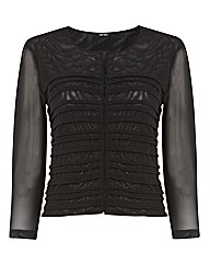 Gerry Weber 3/4 Sleeve Ruched Cardigan