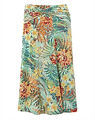 Gerry Weber Tropical Print Jersey Skirt