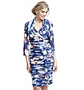 Gina Bacconi Print Dress & Bolero