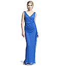 Gina Bacconi Beaded Full Length Dress