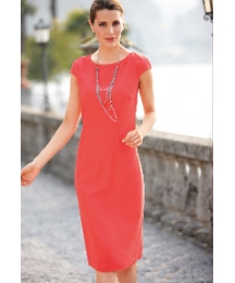 Helene Berman Cap Sleeve Shift Dress