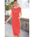 Helene Berman Cap Sleeve Shift Dress