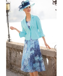 Gray and Osbourn Print Devore Top
