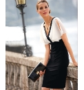 Frank Lyman Chiffon & Jersey Dress