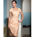 Gina Bacconi Short Sleeve Shift Dress
