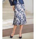 Gina Bacconi Satin Devore Skirt