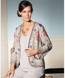 Gray & Osbourn Chiffon Shell Top