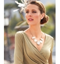 Gina Bacconi Feather Fascinator