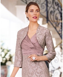 Vera Mont Lace Bolero Jacket