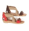 Adesso Beaded Elastic Sandals