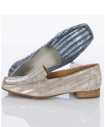 Gabor Snake Print Loafers