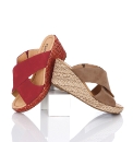 Gabor Nubuck Espadrille Mules