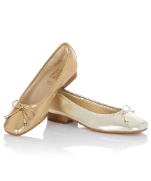 Riva Bow Trim Ballet Pumps