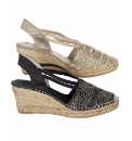 HB Shoes Lace Trim Espadrilles