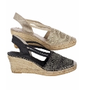 HB Shoes Lace Trim Espadrilles