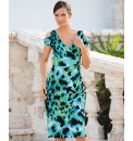 Michaela Louisa Printed Jersey Dress