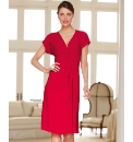 Gray & Osbourn Twist Front Jersey Dress
