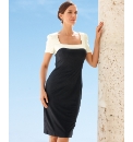 Alexis Contrast Jersey Dress