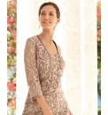 Chesca Lace Jacket With Tape Trim Detail