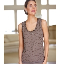 Gray & Osbourn Sleeveless Beaded Top