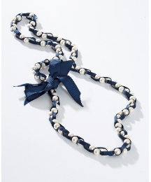 Adele Marie Ribbon Pearl Necklace