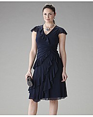 James Lakeland Gathered Mesh Dress