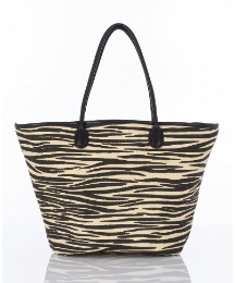 Pia Rossini Paper Straw Bucket Bag