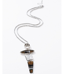 Gaby's Fashion Large Pendant Necklace