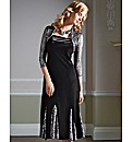 Gray & Osbourn Velvet and Lace Dress