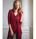 Pomodoro Sequin Trim Jersey Jacket