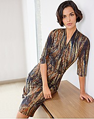 Mock Wrap Dress - Gray & Osborn