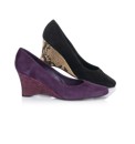Gray and Osbourn Suede Wedges