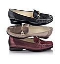 Van Dal Leather Loafers Lizard Print