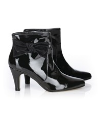 HB Shoes Patent Ankle Boot