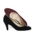 Van Dal Suede Court Shoe Lattice Detail