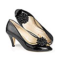 Van Dal Detachable Beaded Trim Peep Toes