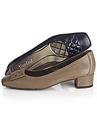 Van Dal Quilted Detail Court Shoes