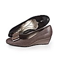 Van Dal Lizard Look Bow Detail Wedges
