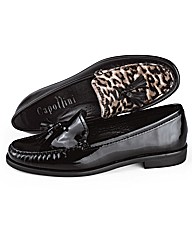 Capollini Tassle Trim Loafers