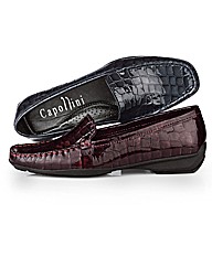 Capollini Patent Leather Loafers