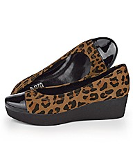 Riva Flatform Wedge Pumps