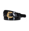 Stephen Collins Skinny Patent Belt