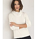 Gerry Weber Diamante Roll Neck Jumper