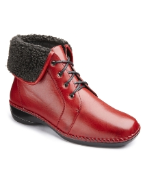 Cushion Walk Lace Boot EEE Fit