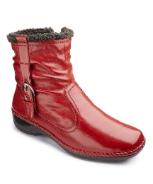 Cushion Walk Buckle Boot EEE Fit