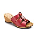 Lotus Wedge Mules E Fit