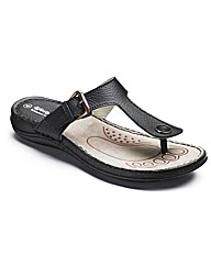 Cushion Walk Toe-Post Mules E Fit