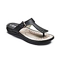 Cushion Walk Toe-Post Mules E Fit