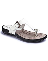 Cushion Walk Toe-Post Mules E Fit