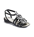 Easystep Flower Detail Sandals EEE Fit